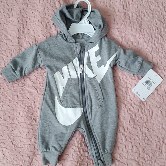 Nike, nb, grey jumpsuit - Picture 1 of 2
